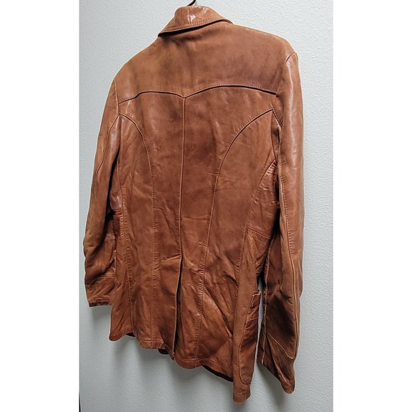 Vtg 1970s Remy Leather Fashions Jacket - Picture 3 of 11